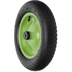 Колесо для тачки СИБРТЕХ 3.00-8х16мм, длина оси 90мм (68971)