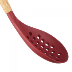 Шумовка ВСЁГАЗИН силикон, деревянная ручка (881-238)