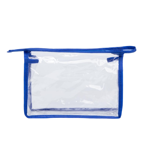 Косметичка на молнии, синий