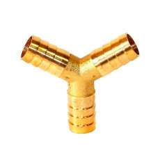 Тройник Y-образный, 10-10-10 мм, латунь