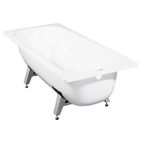 Ванна стальная DONNA VANNA 120х70х40см с ножками, толщина 2,3мм DV-23901