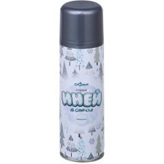 Спрей-декор СНОУ БУМ (329-022) ИНЕЙ для стекла 45г, прозрачный