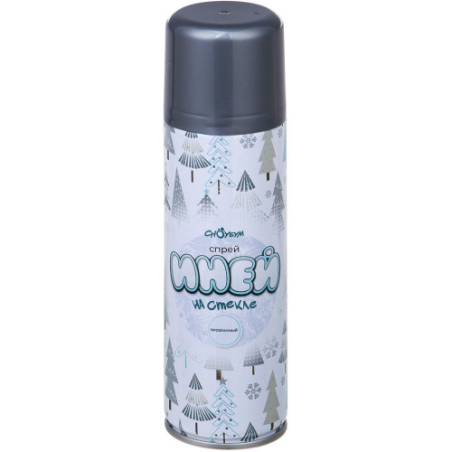 Спрей-декор СНОУ БУМ (329-022) ИНЕЙ для стекла 45г, прозрачный