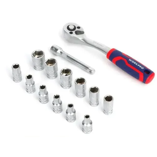 Набор головок WORKPRO 14пр., 1/4