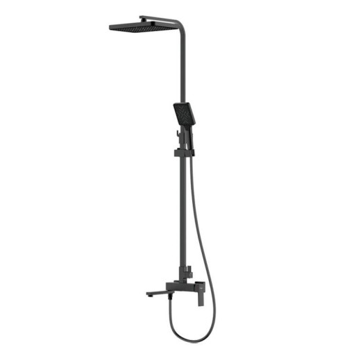 Душевая стойка FRAP F2491-6 чёрная