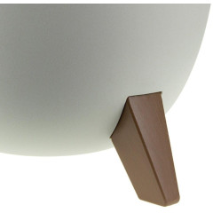 Кашпо IDEA Флориан белый ротанг 35х25.5см 12л (М 3187)