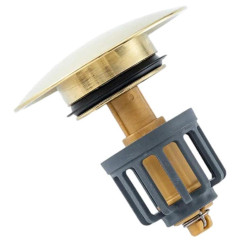 Донный клапан FRAP F67-3 автомат. золотой