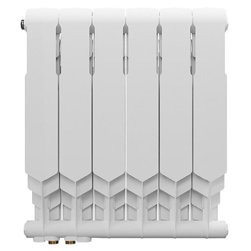 Радиатор биметаллический ROYAL THERMO Vittoria Super 500/80 6 сек. VDR80 нижнее подключение