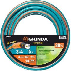 Шланг поливочный GRINDA PROLine EXPERT 3/4