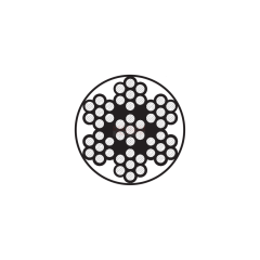 Трос нержавеющий А2 7х7 средней мягкости АРТ8379 3мм