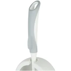 Ёрш для туалета напольный YORK, Бактерия стоп, белый 0640560 (817974)