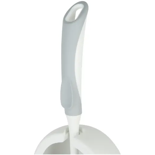 Ёрш для туалета напольный YORK, Бактерия стоп, белый 0640560 (817974)