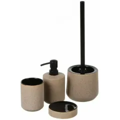 Мыльница настольная, камень, бежевая, CE2470AA-SD (421533)