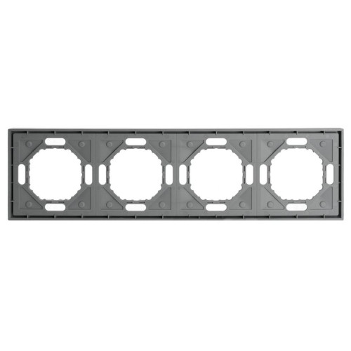 Рамка 4-пост ЭМИЛИ платиново-серый PFR00-5004-10