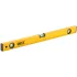 Уровень FIT желтый фрезерованная грань 600 мм (18132)