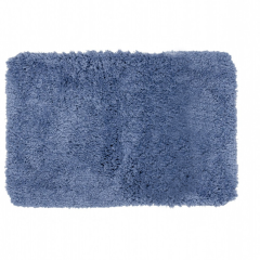 |Коврик для ванной 400х600мм MASTERHOUSE Лапша микрофибра(шенилл) h ворса=2см голубой (680576)