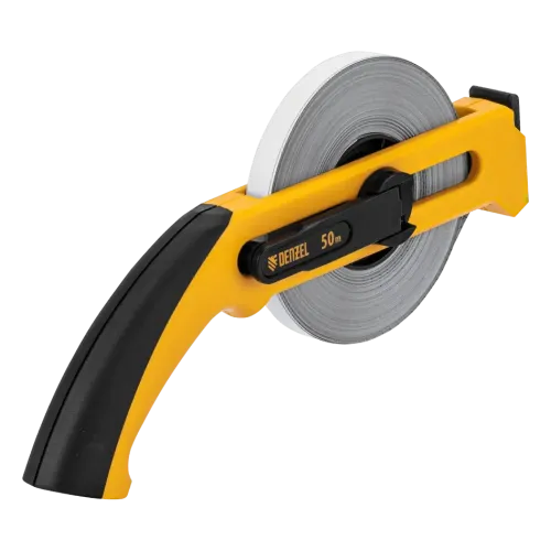 Рулетка Denzel геодезическая стальная лента 50м (31492)