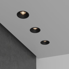 Свет. точ. ES 15266/LED 7W 3000K BK черный