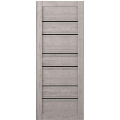 /Дверное полотно Техас ДО 80 графит, покрытие Soft Touch (Фрегат) (черное ) БРАК!!