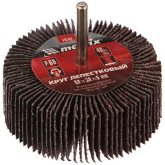 Круг лепестковый д/дрели MATRIX 80х30х6 P60 (74142)