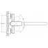 Смеситель для кухни G-LAUF NEB4-A123, ф 35
