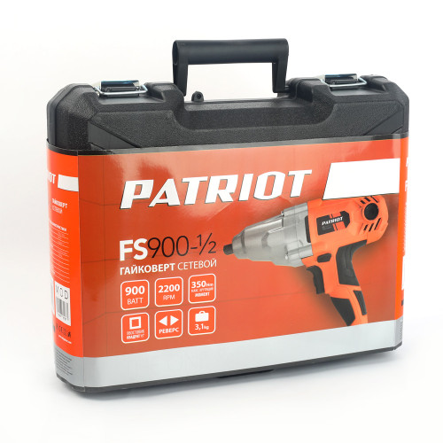 Гайковерт сетевой PATRIOT FS 900 (1/2, 350 Нм) (*15)