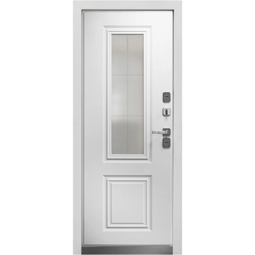 Дверь метал. Luxor Termo 3 Букле  Шоколад  (2050*860, Правая)