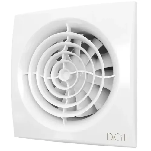 Вентилятор осевой D125 AURA 5C с обратным клапаном