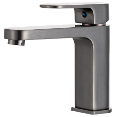 Смеситель для умывальника FRAP F1089-9, оружейная сталь