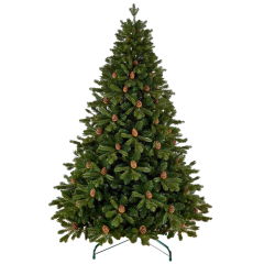 Ель искусственная Рождественская комбинированная 2,1м