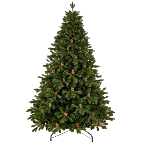 Ель искусственная Рождественская комбинированная 2,1м
