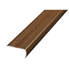 Порог-угол внешний 40*20мм 0,9 Дуб темный (Лука ПУ 06.900)