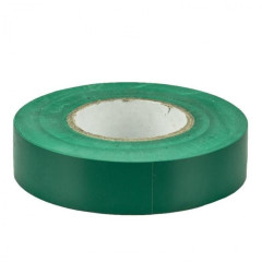 Изолента ПВХ 15мм х 10м зеленая SAFELINE (100907)