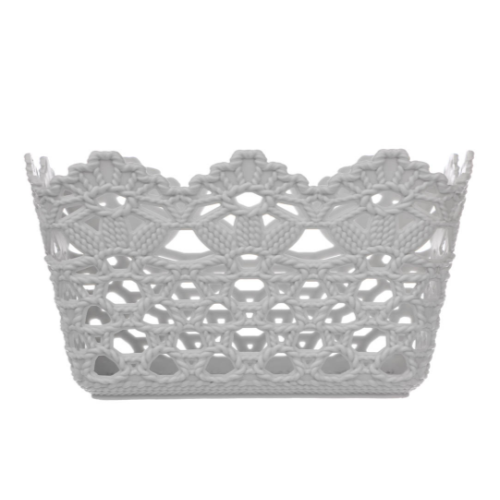 Корзина для хранения Цветы 15х10х8,5см (406-154)