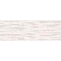 Плитка облицовочная 300x900х10 Cappochino Cream Wave Decor в уп. 1,62м2/6шт.