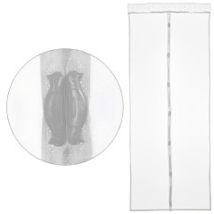 Сетка антимоск. 1-2.sale на дверь на магнитах 90х210см белая (681876)