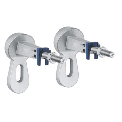 Инсталляция для унитаза GROHE Rapid Sl 3в1 38772001WHITE (квадратная клавиша, белая)