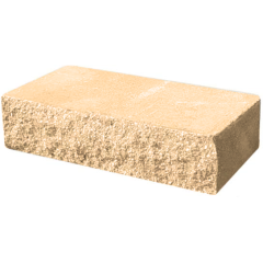 Кирпич Гиперпрессованый Бежевый Декор Ложок 250*90*65 (416 шт. в поддоне)