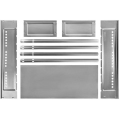 Мангал PALISAD 700х300х700м, с ребрами жесткости (69548)