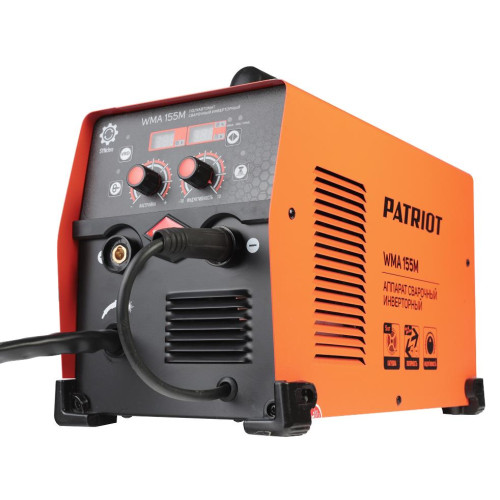 Аппарат сварочный  п/а PATRIOT WMA 155M (MIG/MAG/MMA) (*20)