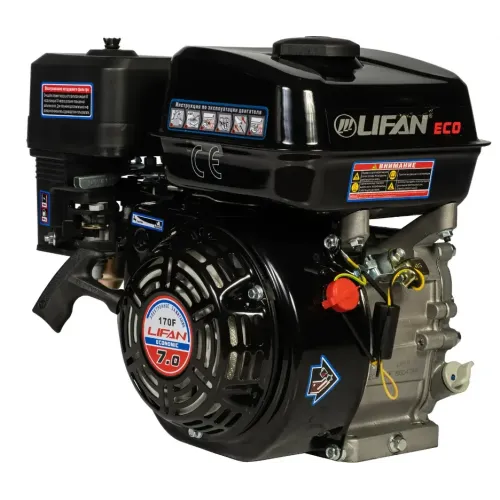 Двигатель 4Т LIFAN 170 F (7 л.с, D-20)