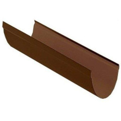 АЛЬТА СТАНДАРТ КОРИЧНЕВЫЙ желоб 115 мм 4м
