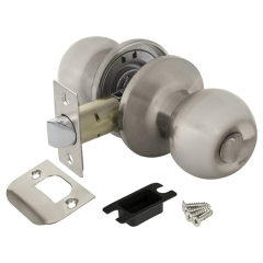 Защелка DK682 SN-BK (6082 SN-B) (фик.) мат. никель (39537) (AJAX)