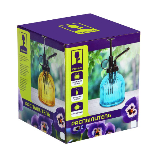 Опрыскиватель ручной INBLOOM стекло 16х8см (182-017)