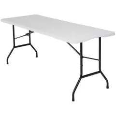 Стол садовый Green Days 180х68х74см прямоугольный белый, YTHD347 (510751)