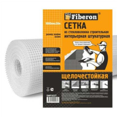 Сетка интерьерная белая FIBERON 5*5мм 1000мм*50м 70 г/м2 (SMF053T)
