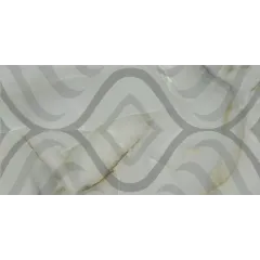 Плитка облицовочная 300*600*8,5 Меоланс Декор св. серый, глянец (TP3665H)(в уп. 1,8 м2)