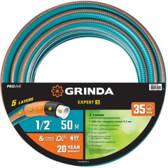 Шланг поливочный GRINDA PROLine EXPERT 1/2