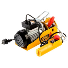 Тельфер электрический DENZEL TF-250 (0,25т, 540 Вт, высота 12 м, 10 м/мин) (52011)