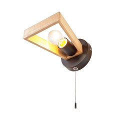 Светильник настенный EUROSVET 70056/1 кофе